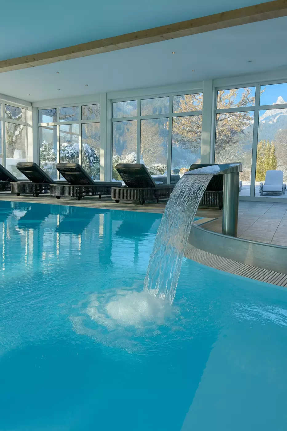 Wasserwelt in der Vitalquelle Montafon – Eintauchen